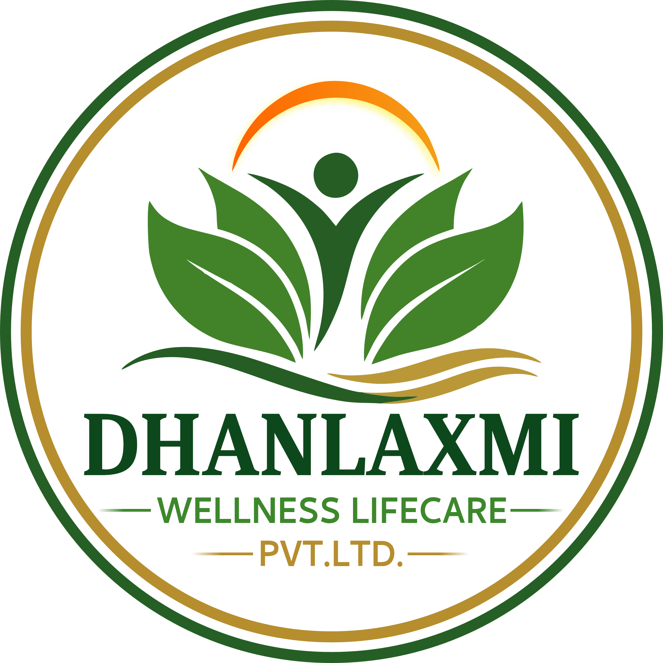 Dhanlaxmi Wellness Logo